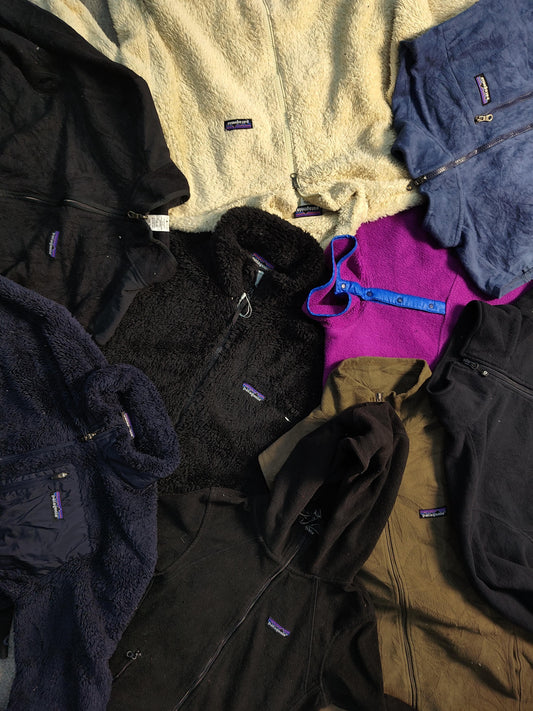 PATAGONIA FLEECES - A GRADE (5/15% B/C)