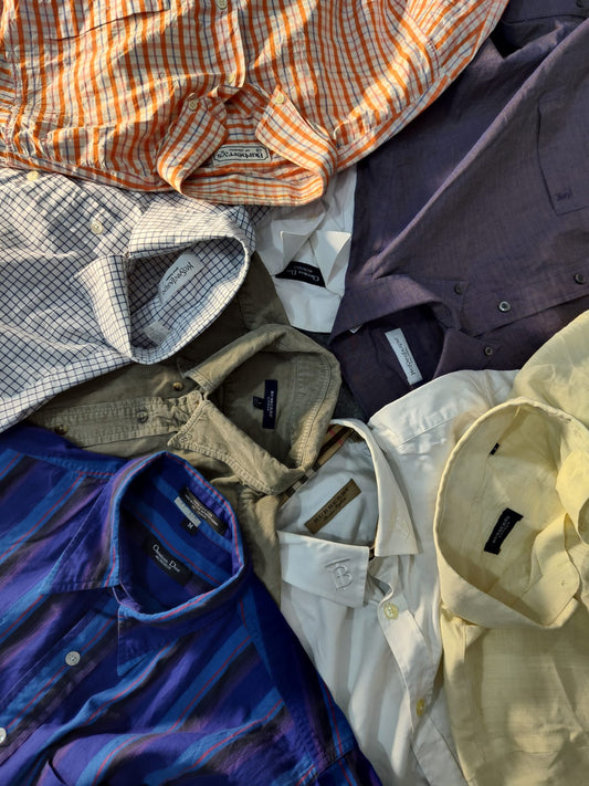 50 PCS DESIGNER SHIRTS - A GRADES - HMS7